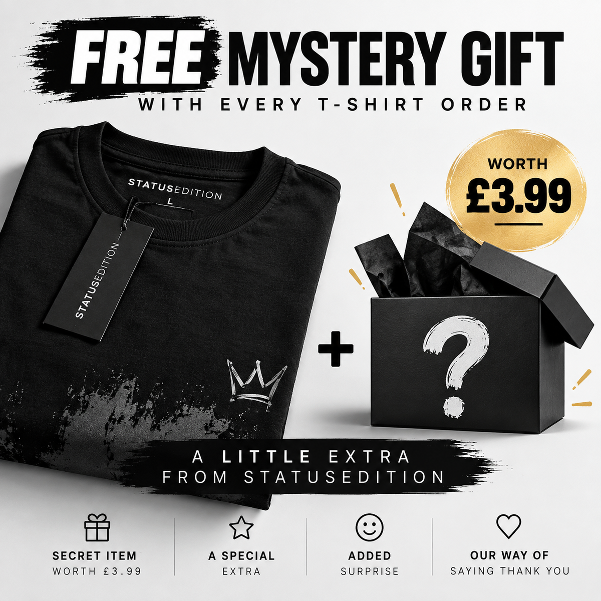 Free Mystery Gift – Worth £3.99