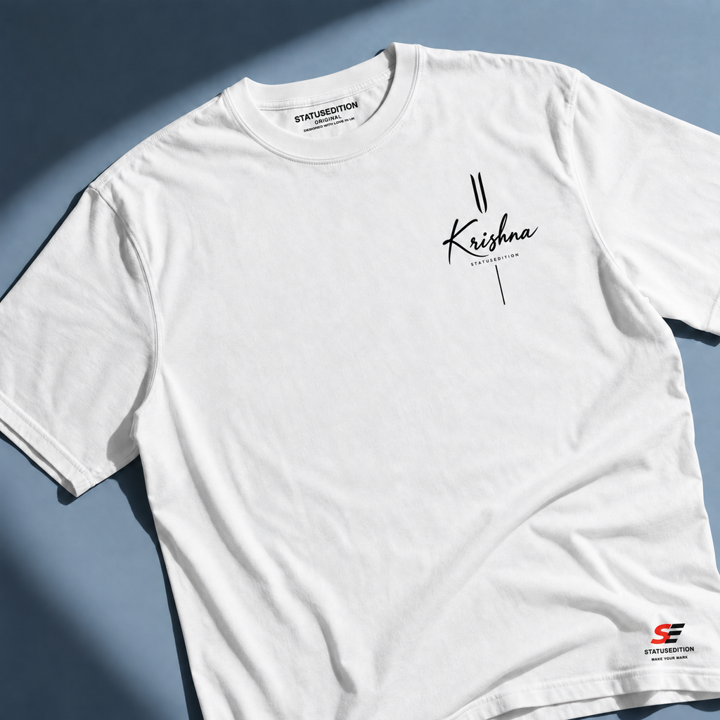 Divine Companion Tee — White — front