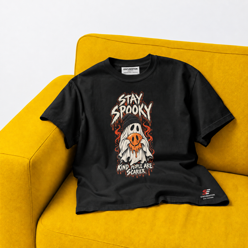 Boo Pals Tee — Black — front
