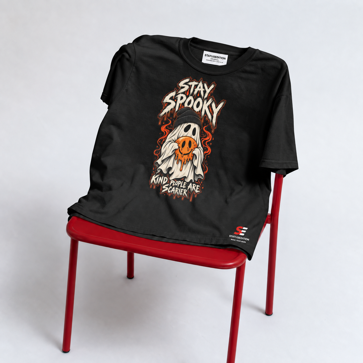 Boo Pals Tee — Black — front