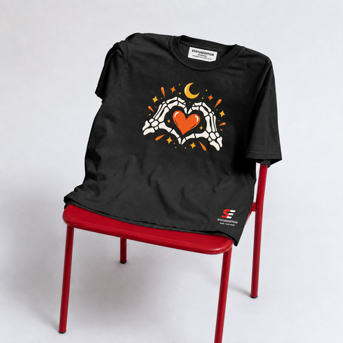 All Treats Tee — Black — front