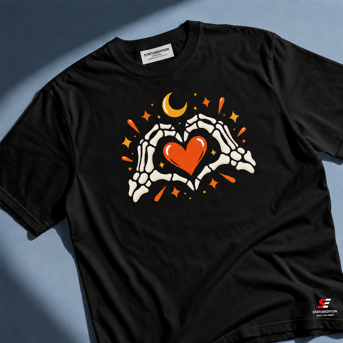 All Treats Tee — Black — front