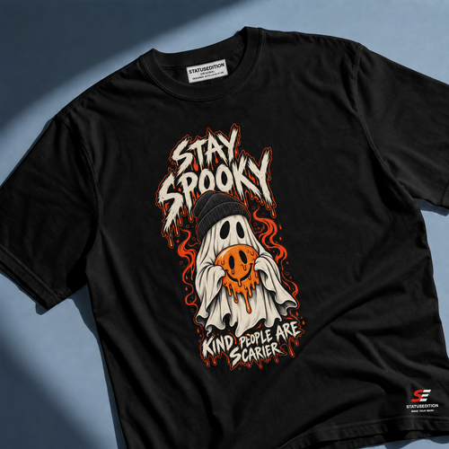 Boo Pals Tee — Black — front