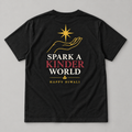 Spark A Kinder World Tee — black back