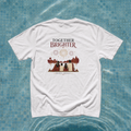 Together Brighter Tee — White design view 1
